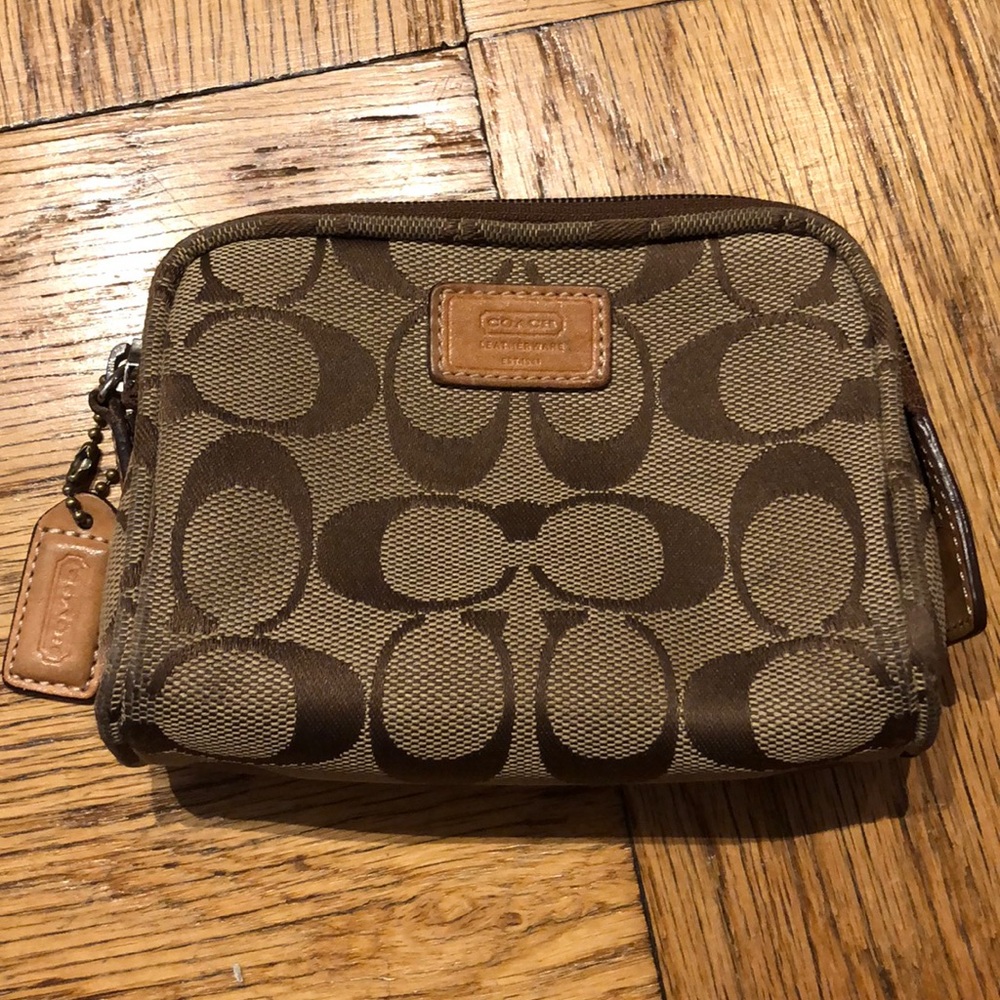 EUC coach monogram small bag
